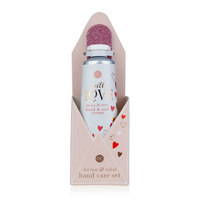 Set për duar Accentra With Love - Krem për duar dhe thonj With Love 30 ml + limë për thonj