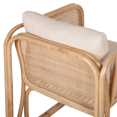 Kolltuk Wendy 73x72x84Hcm (HM9816), bardhë