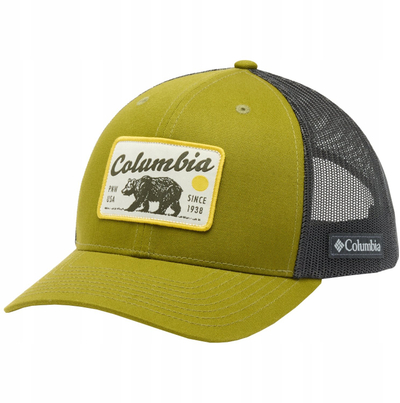 Kapele Columbia Mesh Snap Back, unisex, një nr, jeshile Mossy Green