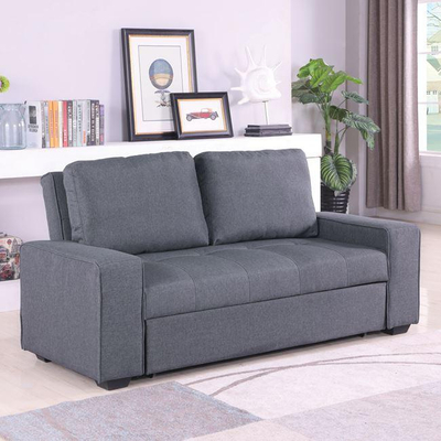 Sofa-Shtrat Kanna 2 ulëse tapiceri 176×102×91 cm (HM3082.10), gri