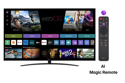 Телевизор LG 65NANO81A3A NanoCell, 65\", 4K HDR, црн