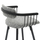 Stol rrotullues Lang 51,5x48,5x89,5Hcm (HM9990.02), zezë/ gri