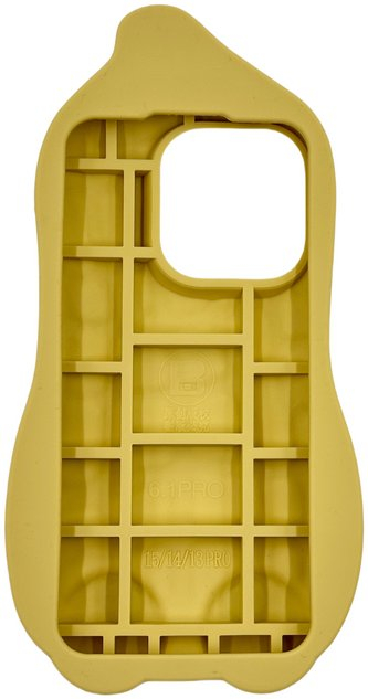 Kapuçinë telefoni 3D Peanut, për iPhone 13, silikon, shumëngjyrëshe