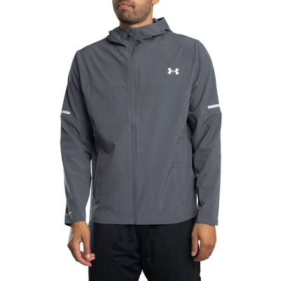 Jaketë Under Armour Tech Utility Woven, rezistente ndaj ujit, me 4-way stretch, e zezë