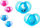 Qetësues për bebe Tommee Tippee Night TT0298, 2 copë, 2M+, shumëngjyrësh