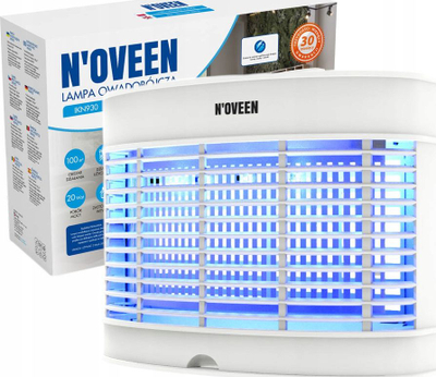 Lampë kundër insekteve Noveen IKN930, me dritë UVA, për mrena, e bardhë