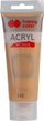 Bojë akrilike Happy Color, 75ml, metalike ari e çelët
