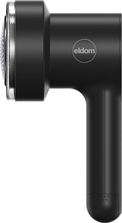 Makineri për heqjen e pushit Eldom GDS9, me ekran LCD, karikim USB C, e bardhë