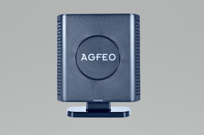 Stacion bazë DECT IP Agfeo DECT IP Base Pro XS, PoE, për sisteme ES dhe Hypervoice, i bardhë