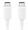 Kabllo Samsung USB C në USB C, 3A, 1m, e bardhë