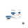 Buton inteligjent Fibaro The Button FGPB-101-6-EU, wireless, Z-Wave, blu