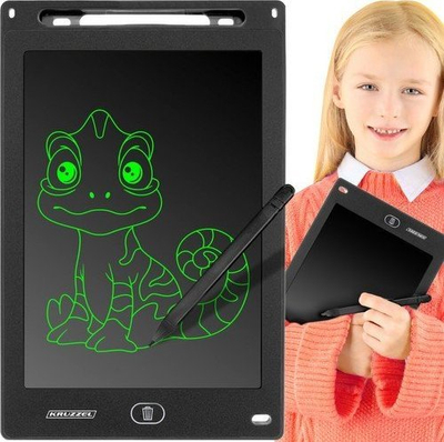 Tabletë grafike KRUZZEL Drawing Board, 12", për fëmijë, shumëngjyrëshe
