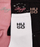 Set çorape për femra Hugo Boss, 4 palë, të bardha/zeza/rozë