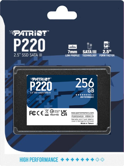 Disk Patriot P220 - 256GB