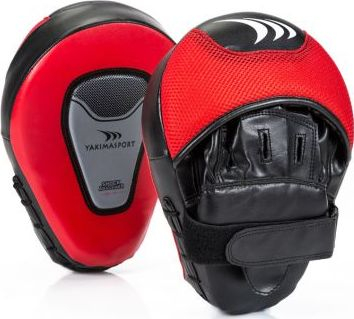 Jastëkë stërvitorë Yakima Sport Pro 100349, set 2 copë, lëkurë natyrale, të zinj