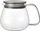 Çajnik Kinto Unitea One Touch, 460ml, xham rezistent ndaj nxehtësisë, transparent