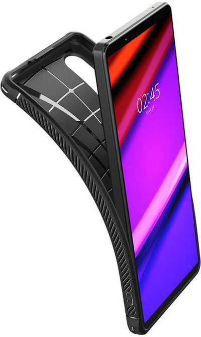 Mbrojtëse Spigen Rugged Armor për Sony Xperia 1 V, e zezë