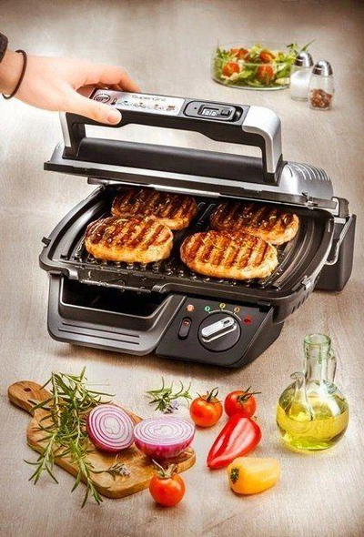 Grilë elektrike Tefal GC461B34, e zezë / e argjendtë