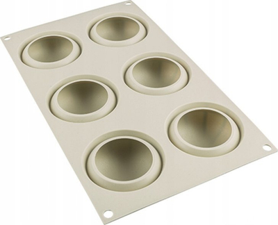 Kallëp silikoni Silikomart MINI GOCCIA, 18.5 x 30 x 3.5 cm, gri