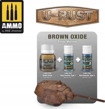 Раствор за 'рѓа Ammo U-Rust Rust Reactor Type 1, 15ml, проѕирен