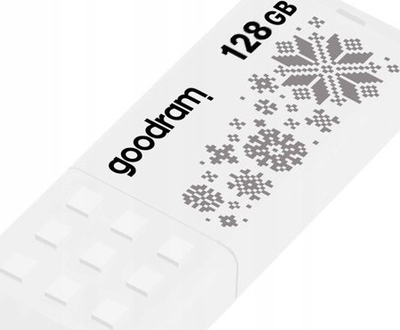 USB Goodram UME2, 128GB, USB 2.0, i bardhë