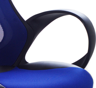 Karrige pune ICHAIR Office, ergonomike, me ngritje lartësie, blu e errët