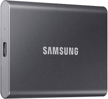 Disk Samsung T7, 500GB, i hirtë