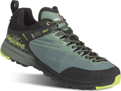 Këpucë trekingu për burra Kayland GRIMPEUR AD GTX, me Gore Tex, numri 44, të zeza me jeshile