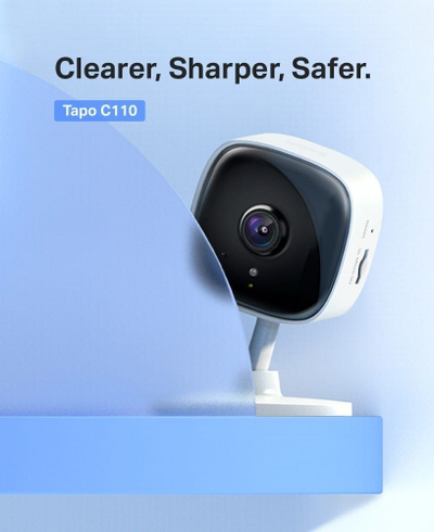 Kamerë sigurie TP-Link IP Tapo C110, e bardhë