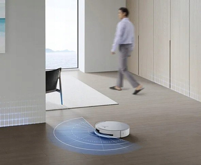 Робот правосмукалка Ecovacs Deebot X8 Omni, со моп, бел