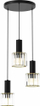 Llambë varëse Milagro MLP8362 Cristal, 3xE27, kristal, e zezë