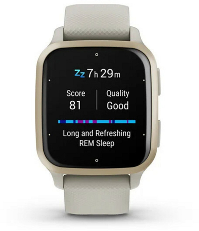 Orë e mençur GARMIN Venu Sq 2 Music Edition, Cream Gold/French Gray