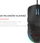 Set 2 copë maus gaming Rampage Blink, USB, 12800 DPI, RGB, i zi
