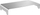 Platformë alumini për monitor InLine, 63mm, 10kg, metal