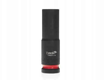 Nasadkë goditëse Tvardy 1/2" 6PT, 17mm, CR-MO, e zezë