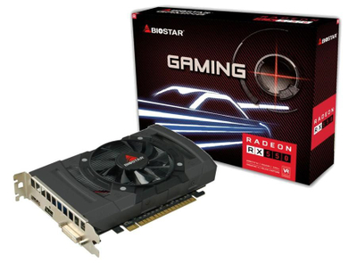 Графичка картичка Biostar Radeon RX 550, 2GB GDDR5, црна