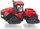 Lodër traktor Siku Ciagnik Case IH Quadtrack, i kuq