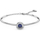 Byzylyk për femra Swarovski 5576115, e argjendtë/kaltër