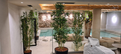 Lule artificiale Verde Decor Bamboo Tree Full, 150cm