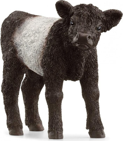 Figurinë lodër fermë Schleich Farm World Galloway Calf, për kalamaj 3+, shumëngjyrëshe