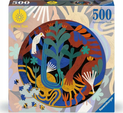 Puzzle Ravensburger Little Suns Change, 500 copa, rreth, shumngjyrësh