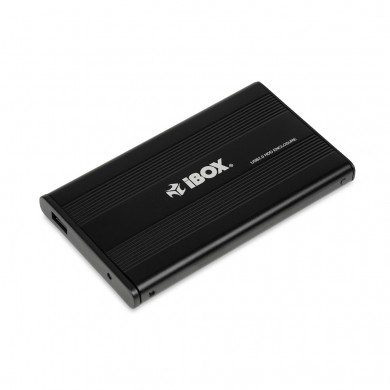 Kuti e jashtme për disk 2.5" Ibox HD-01, USB, e zezë