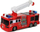 Lodër kamion zjarrfikës me pult LEANToys R / C, 28 cm, i kuq