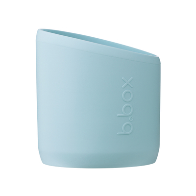 Mbrojtëse silikoni b.box Flip Top, për shishe 690ml, lagoon, blu e çelët