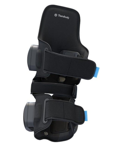 Pajisje terapike Therabody RecoveryTherm Hot & Cold Vibration Knee TB03821-01, terapi e ftohtë dhe e ngrohtë, vibrim, e zezë