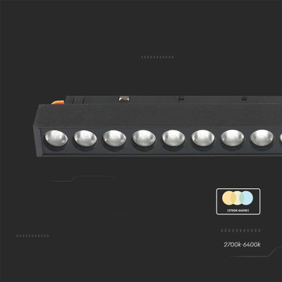 Projektor magnetik LED V-TAC Smart 14W, 48V, CCT 2700K-6400K, i zi