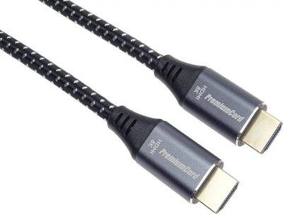 Кабел HDMI 2.1 8K Ultra High Speed, 48Gbps, HDR 3D ARC, текстил