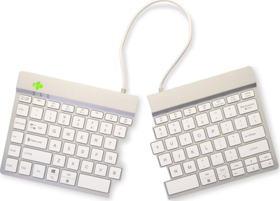 Tastierë R-GO Tools, wireless, UK, e bardhë
