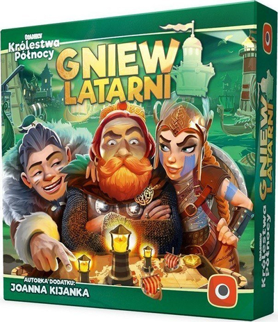 Zgjerim loje tavoline Portal Games Imperial Settlers Empires of the North Wrath of the Lighthouse, vetëm, 15 skenarë, shumëngjyrësh