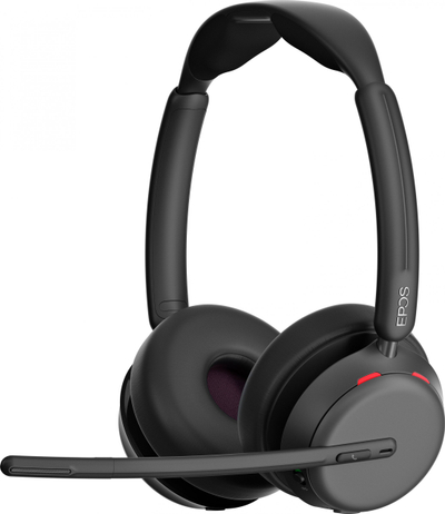Kufje pa tela EPOS Impact 1060 ANC, Bluetooth, me heqje aktive të zhurmës, të zeza